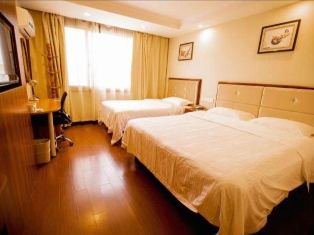 Greentree Inn Suzhou Guanqian Yangyuxiang Metro Station Business Hotel Esterno foto