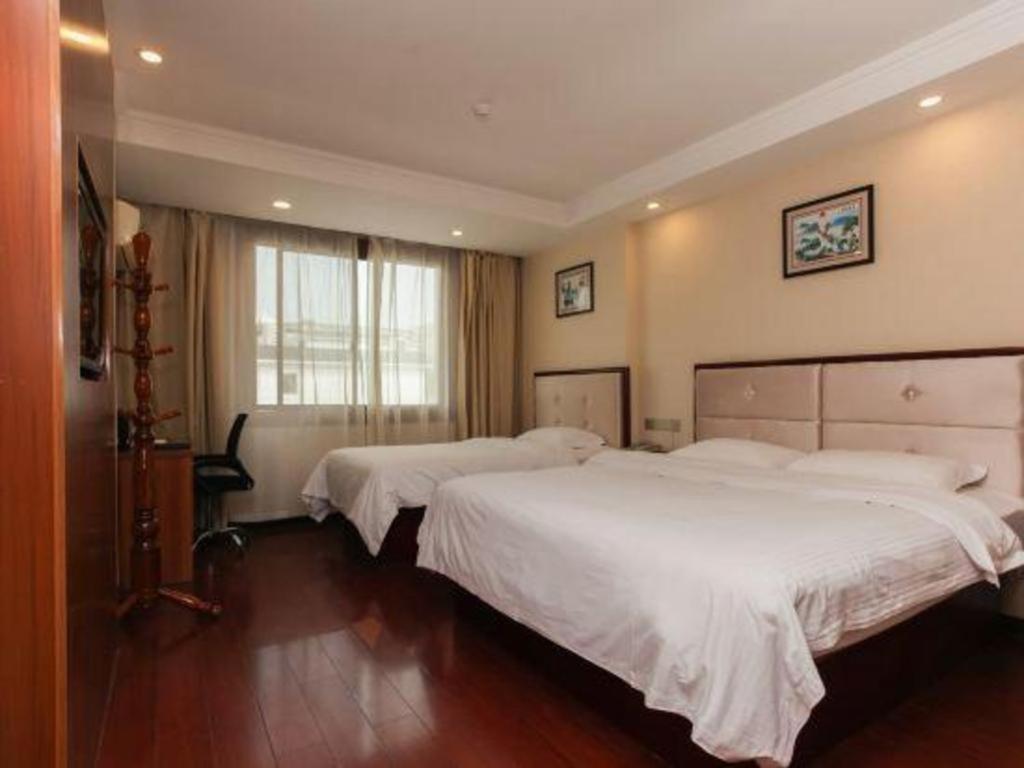 Greentree Inn Suzhou Guanqian Yangyuxiang Metro Station Business Hotel Esterno foto